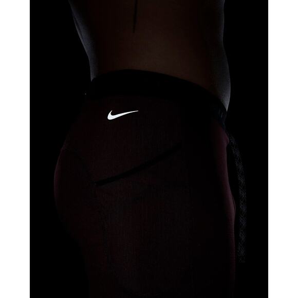 Nike Trail Lunar Ray Winterized Running Tights Hiking Mens S Burgundy FB8599 652 - Picture 8 of 10